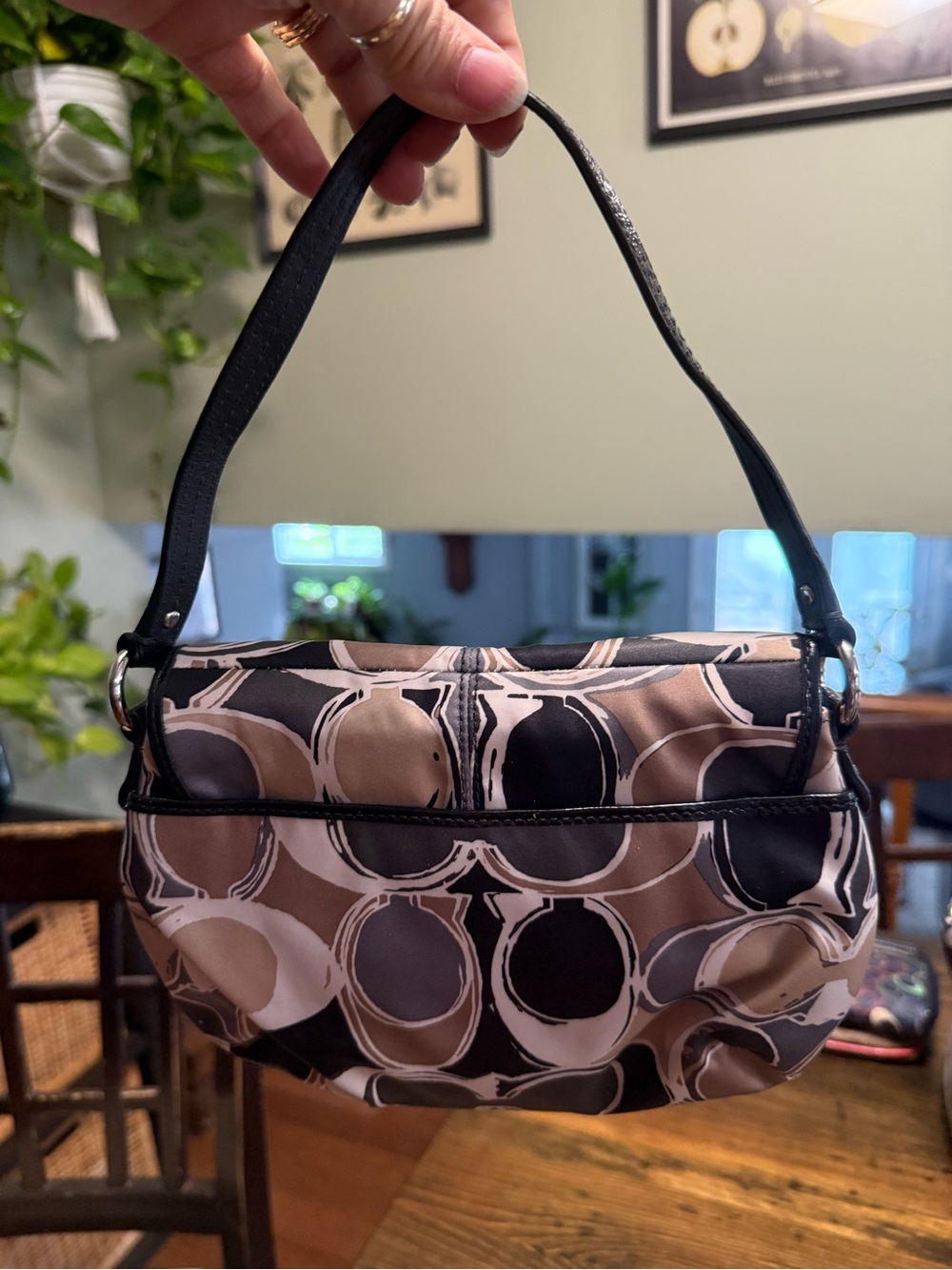 COACH MINI SCARF SHOULDER BAG - Picture 2 of 3